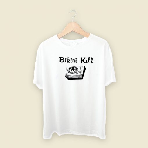 Bikini Kill Tape 80s Retro T Shirt Style