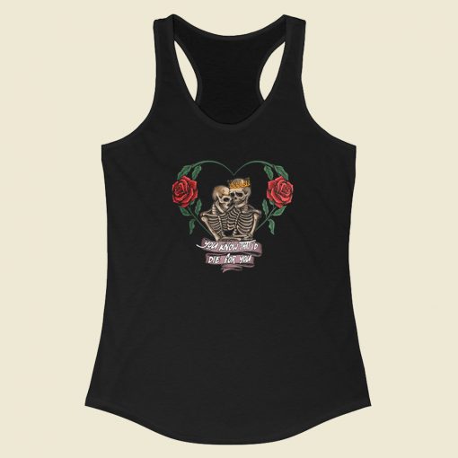 Bring Me The Horizon Die4U 80s Racerback Tank Top