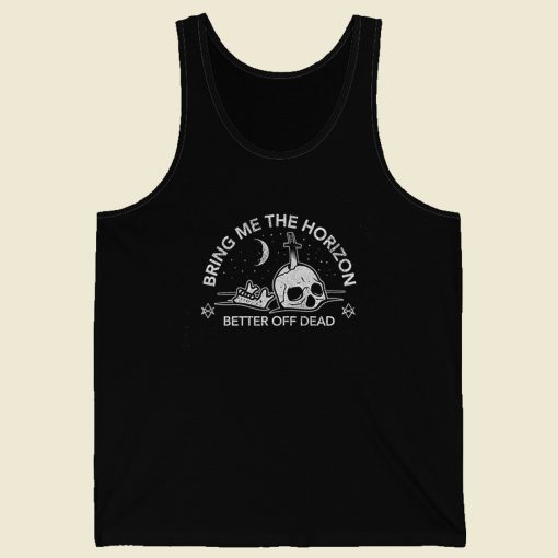 Bring Me The Horizon Happy Song 80s Retro Tank Top