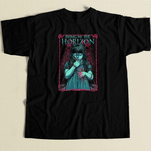 Bring Me The Horizon Scary Girl 80s Retro T Shirt Style