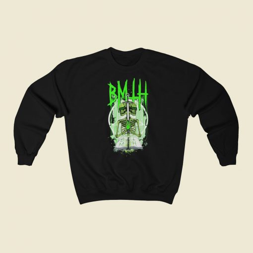 Bring Me the Horizon Double Skeleton 80s Sweatshirt Style