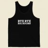 Bye Big Boobs Funny 80s Retro Tank Top