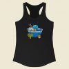 Cats Ramen Kitten 80s Racerback Tank Top