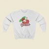 Chill Lychee Funny 80s Sweatshirt Style