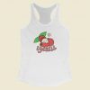 Chill Lychee Funny 80s Racerback Tank Top