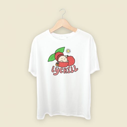 Chill Lychee Funny 80s Retro T Shirt Style