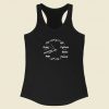 Computer Programmer Clock 80s Racerback Tank Top