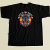 Day Of The Dead Sugar Skull 80s Retro T Shirt Style