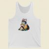 Demon Slayer Chibi Character 80s Retro Tank Top