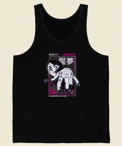 Enmu Demon Slayer Anime 80s Retro Tank Top