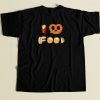 Food Lover Cooking 80s Retro T Shirt Style