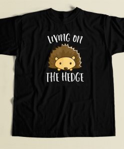 Funny Spikey Hedgehog 80s Retro T Shirt Style