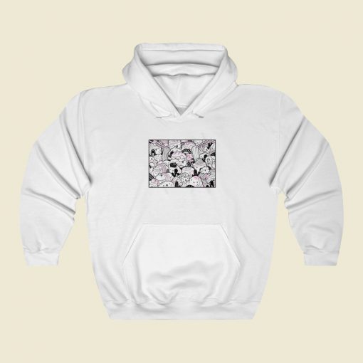 Gudetama Doodle Art Funny Hoodie Style