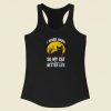 Have A Better Life Cat 80s Racerback Tank Top