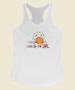 I Can Be Your Devil 80s Racerback Tank Top