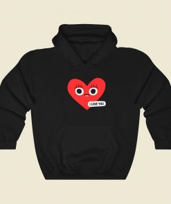 I Love You Valentines Hoodie Style