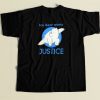 Ice Bear Wants Justice 80s Retro T Shirt Style