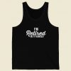 Im Retired Do It Yourself 80s Retro Tank Top