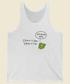 It Is Never Ogre Funny 80s Retro Tank Top