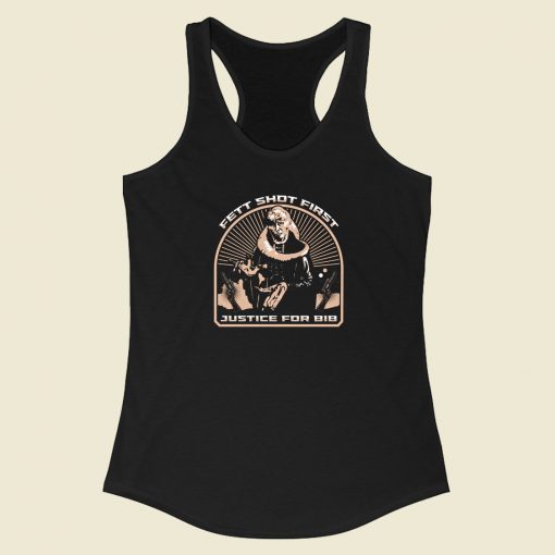 Justice For BIB 80s Racerback Tank Top