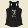 Keep Your Hands Off Me 80s Racerback Tank Top