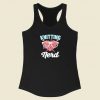 Knitter Granny Crochet 80s Racerback Tank Top