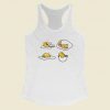 Lazy Eggs Gudetama 80s Racerback Tank Top