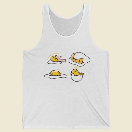 Lazy Eggs Gudetama 80s Retro Tank Top