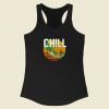 Lion King Timon Chill 80s Racerback Tank Top