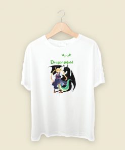 Maid Dragon Anime 80s Retro T Shirt Style