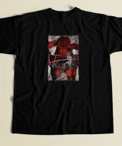 Marvel Elektra Double Exposed 80s Retro T Shirt Style