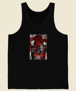 Marvel Elektra Double Exposed 80s Retro Tank Top