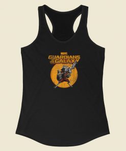 Marvel Rocket Guardians 80s Racerback Tank Top