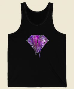 Melting Galaxy Diamond 80s Retro Tank Top