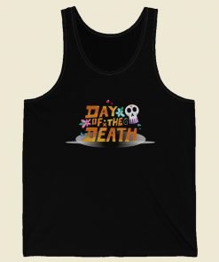 Mexican Day Of The Death 80s Retro Tank Top