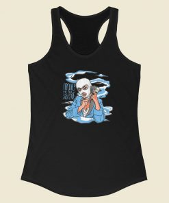 Money Is The Motive 80s Racerback Tank Top