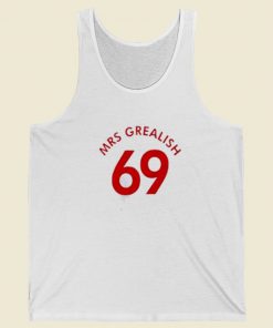 Mrs Grealish 69 Funny 80s Retro Tank Top