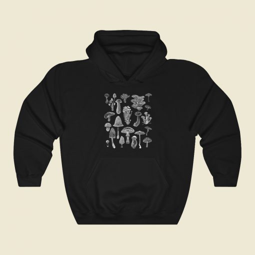 Mushroom Dark Academia Funny Hoodie Style