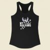 My Angel Has Paws 80s Racerback Tank Top