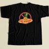 No Pineapple On Pizza 80s Retro T Shirt Style