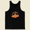 No Pineapple On Pizza 80s Retro Tank Top