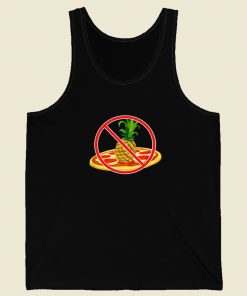 No Pineapple On Pizza 80s Retro Tank Top