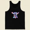 Number One Mom 80s Retro Tank Top