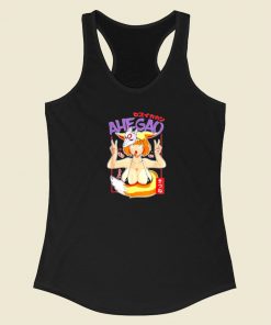 Otaku Ahegao Waifu 80s Racerback Tank Top