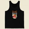 Plant Milkweed Butterfly Graphic 80s Retro Tank Top