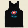 Popcorn Power Comic 80s Retro Tank Top