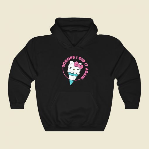 Scoops I Did It Again Graphic Hoodie Style