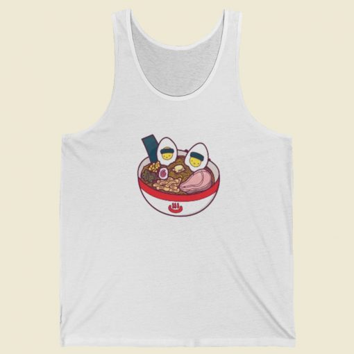 Spa Egg Ramen 80s Retro Tank Top