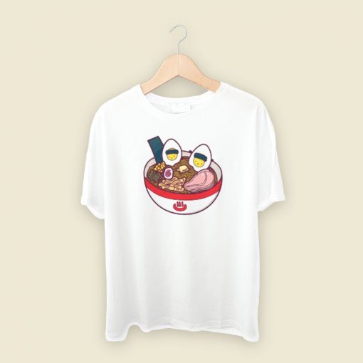 Spa Egg Ramen 80s Retro T Shirt Style