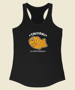 Taiyaki Fish 80s Racerback Tank Top